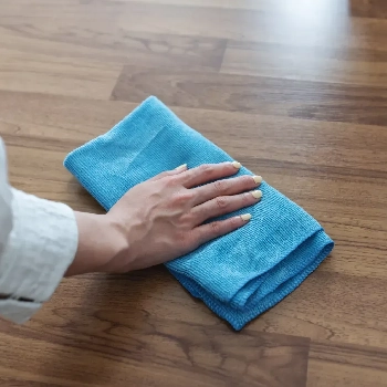 Easy to clean LVT flooring